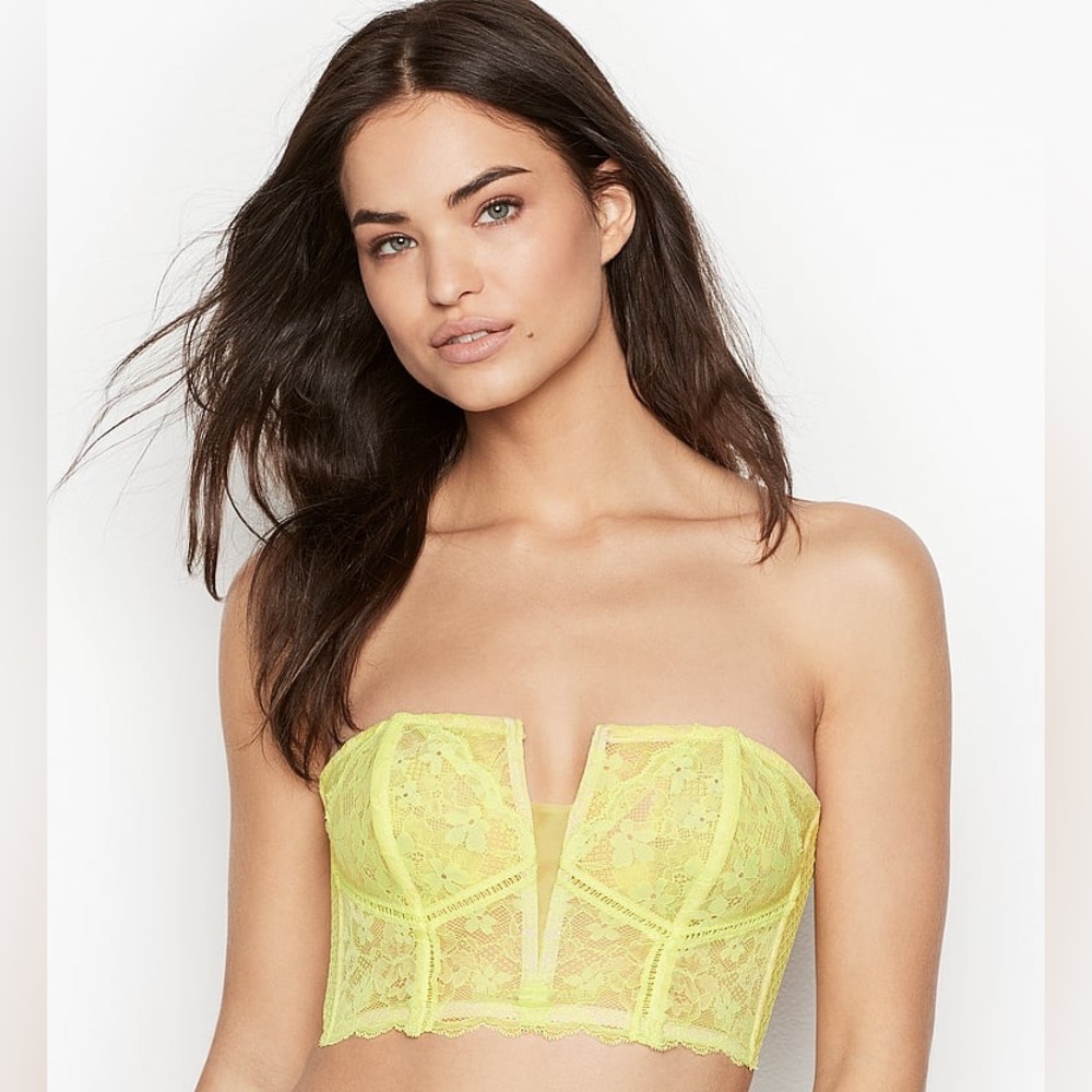 Victoria Secret Lace Plunge Bustier
